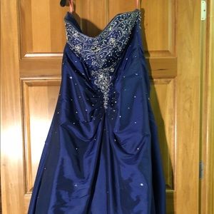 Floor length formal gown